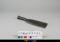 藏品(布袋戲製作-雕刻大刀)的圖片